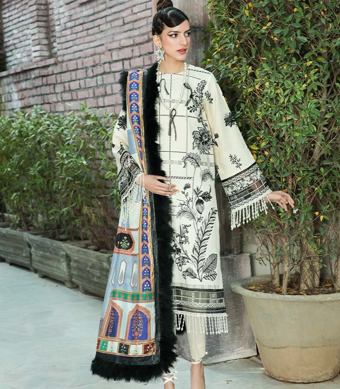 Esha Eshal Summer Lawn Collection 2022 EES805B YourLibaas