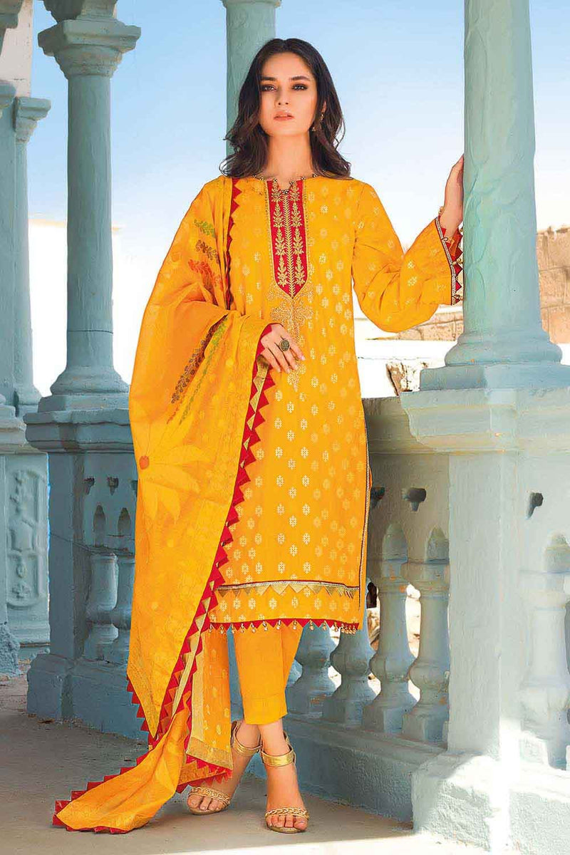 Gul ahmed shop yellow suit