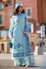 Ansab Jahangir Zoha Luxury Lawn – Blue Bell