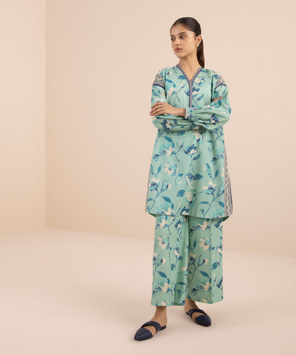 Sapphire 2PC Shirt Trouser Lawn Collection 2024 – U2T-DY24D1-1