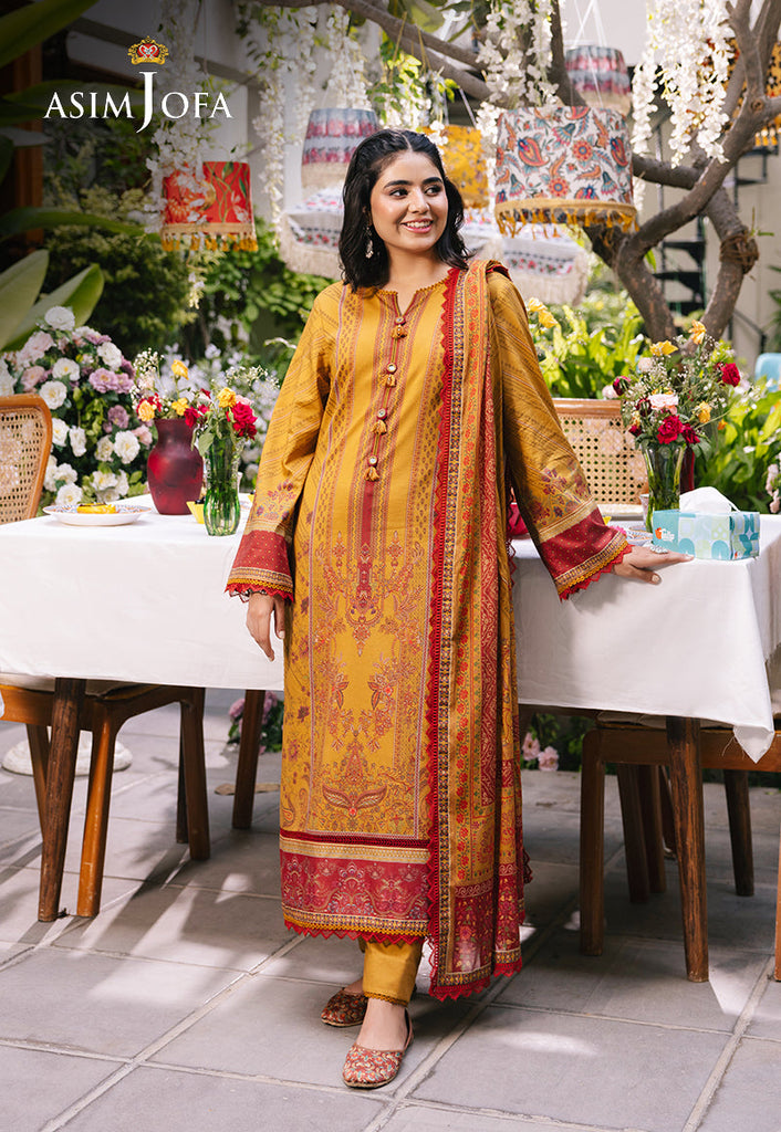 Asim Jofa Lawn Essential Prints – AJGB-14