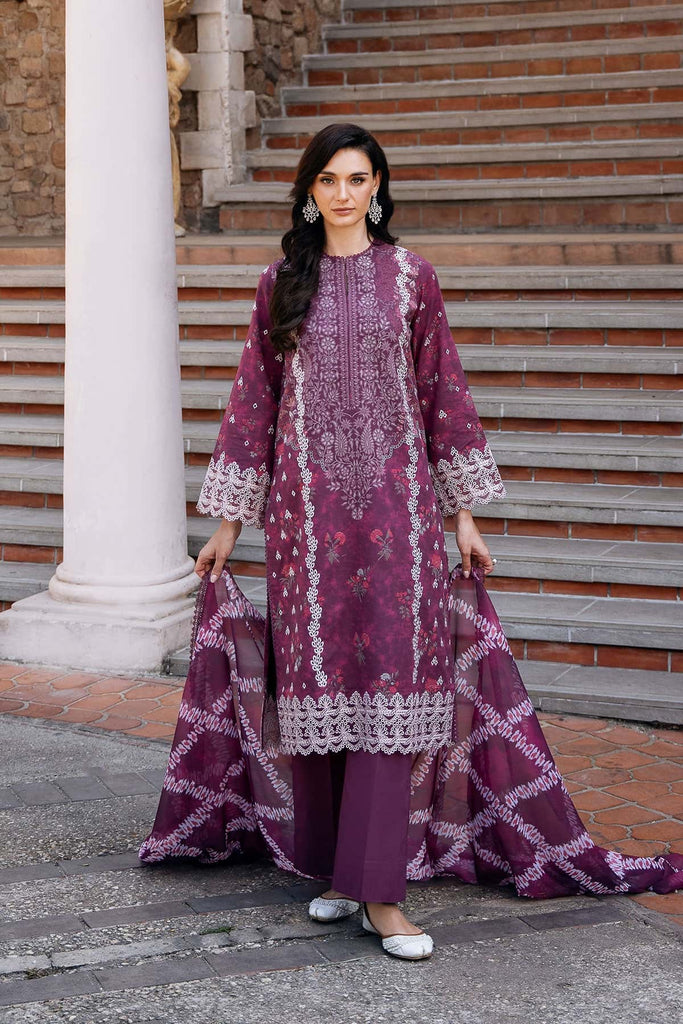 Afrozeh Damask The Holiday Edit Lawn – Anisa A