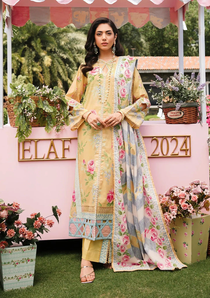 Elaf Prints Printed Lawn – EEP-03A - Citrus Squad