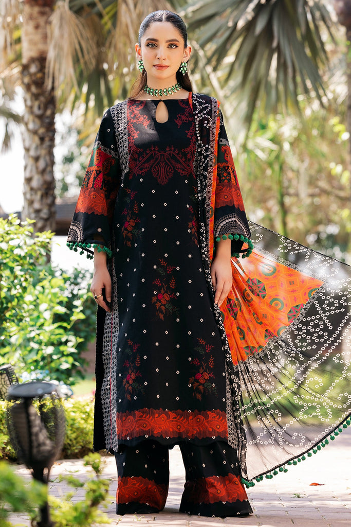 Charizma CPrints – Printed Lawn Shirt with Chiffon Dupatta and Trouser CP4-45