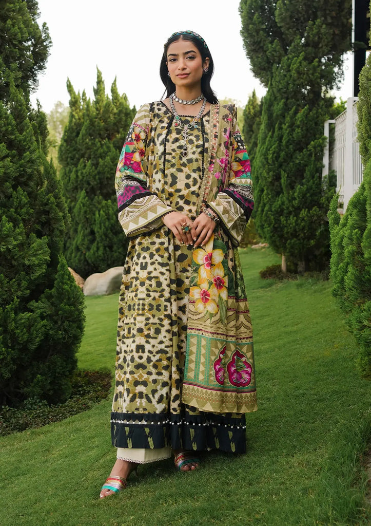 Elaf Prints Printed Lawn – EEP-06B -  Wonders