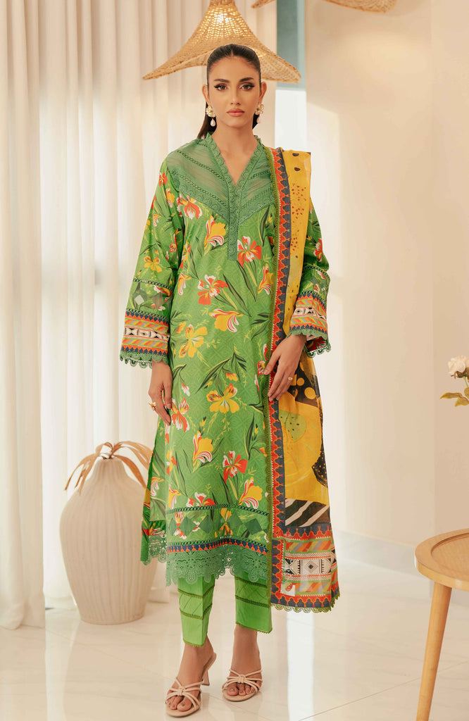 Al Zohaib Sunshine Bloom Cotton Silk – SCS-24-11