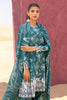 Cross Stitch Eid Lawn Edit – TEAL SERENITY-3 PIECE PRINTED LAWN SUIT