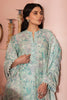 Cross Stitch Seher Cambric – Mint Haze-3 Piece Printed Suit