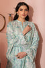 Cross Stitch Seher Cambric – Mint Haze-3 Piece Printed Suit