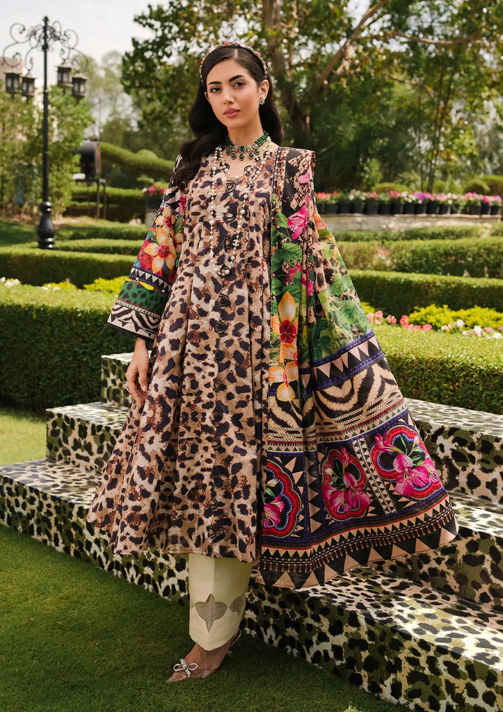 Elaf Prints Printed Lawn – EEP-06A - Menagerie