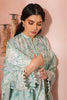 Cross Stitch Seher Cambric – Mint Haze-3 Piece Printed Suit