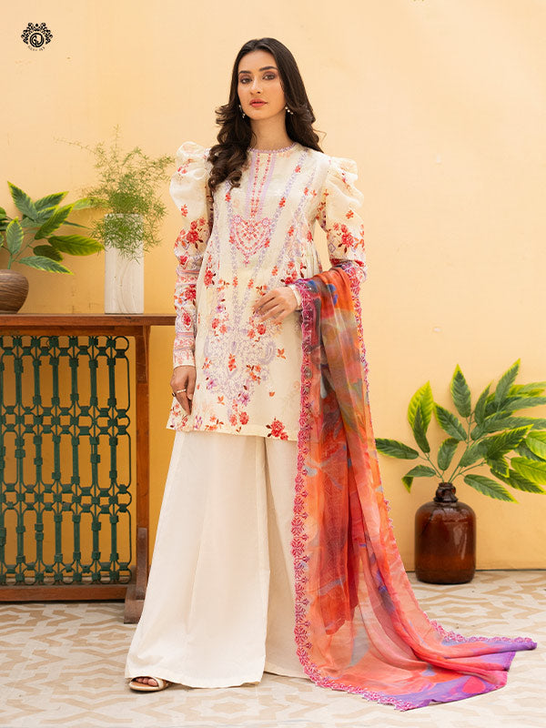 Gulljee Soz Kesimi Spring/Summer Lawn – GSK2402A8