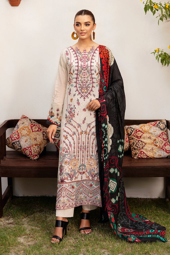 Ramsha Mashaal Luxury Lawn – L-1208