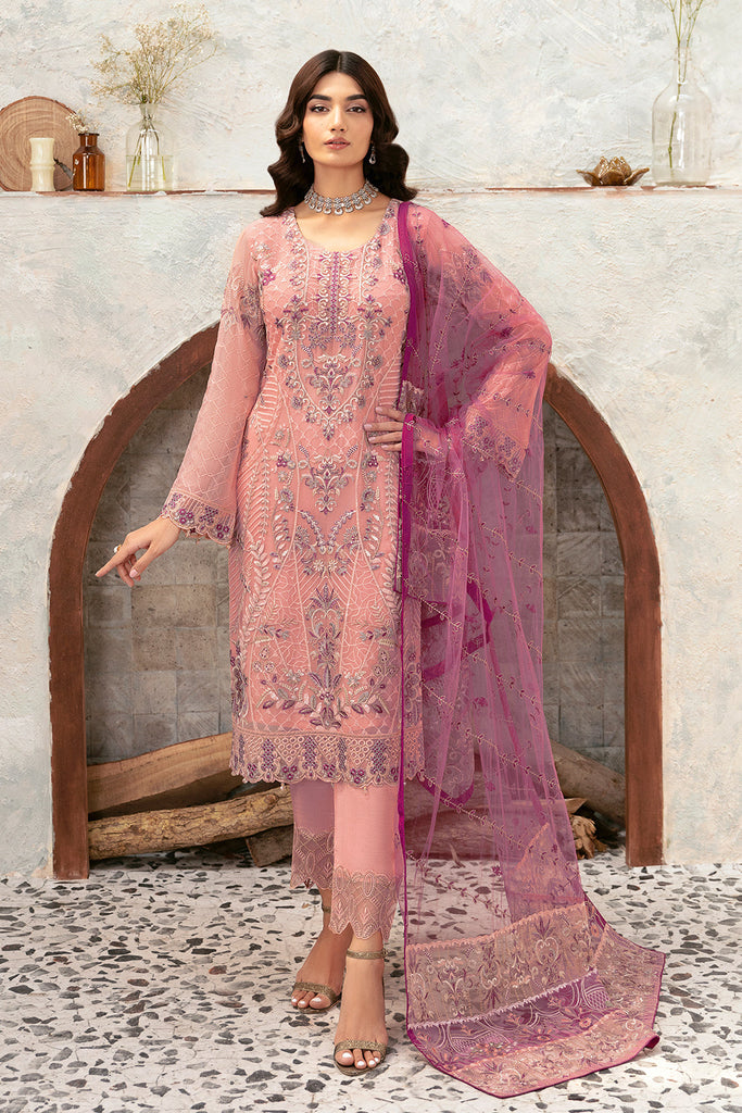 Ramsha Rangoon Chiffon Formals – D-1201