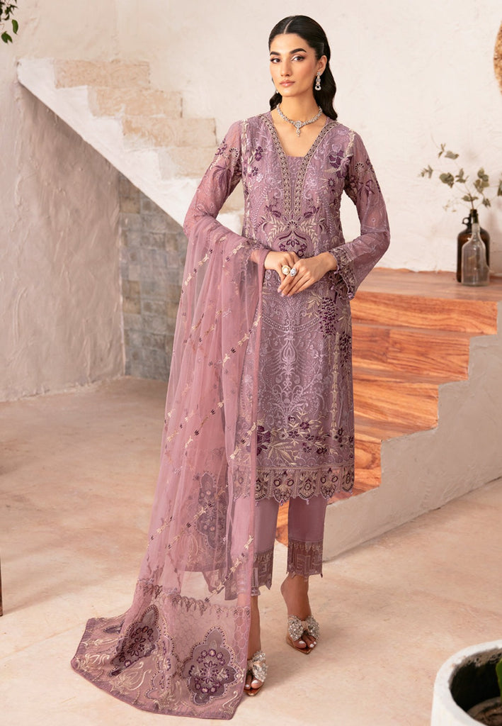 Ramsha Rangoon Chiffon Formals – D-1208