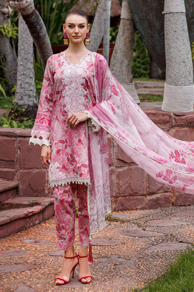 Jade Flora Cotton Satin 3PC Suit – 20287