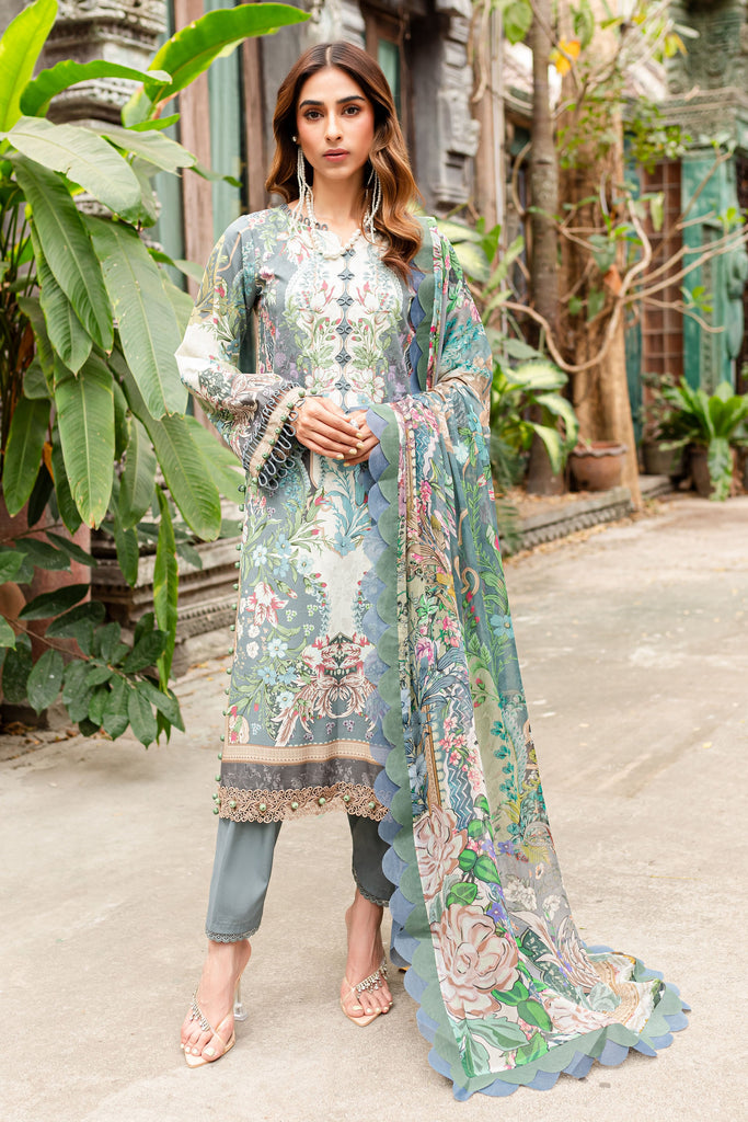 Jade Urbana Lawn Suit with Chiffon Dupatta – 20438B