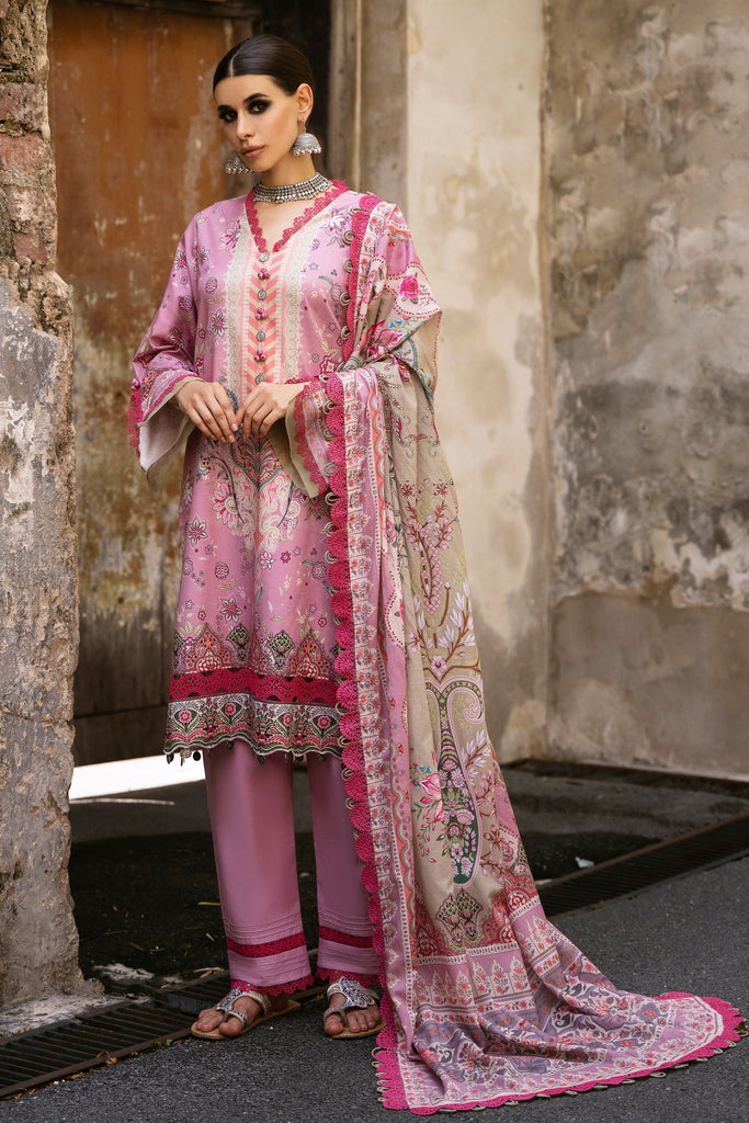 Jade Urbane Lawn Prints – 20601B HOT PINK