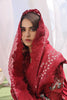 Maryam Hussain Festive Luxury Lawn – Crimson