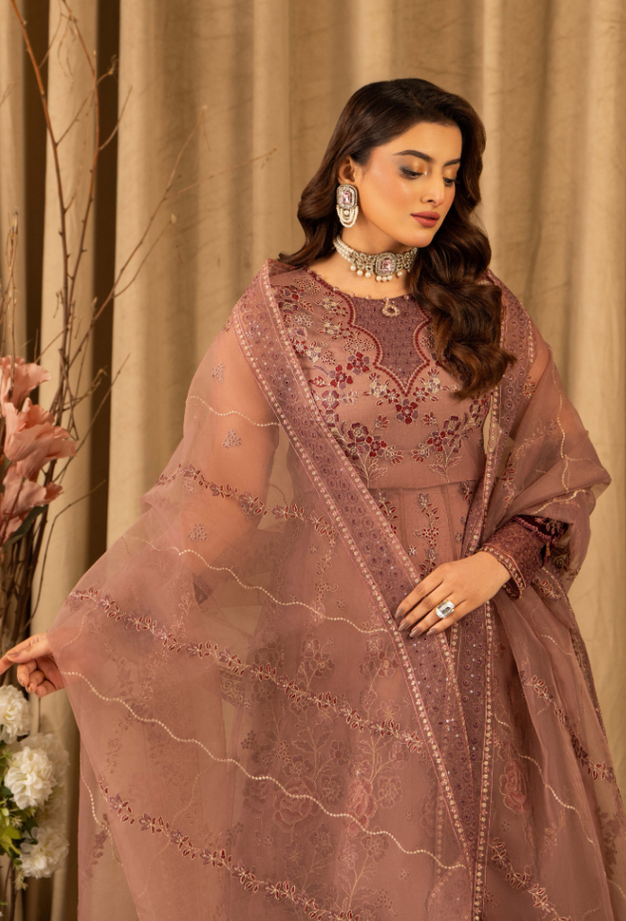 Humdum Luxury Chiffon Formals – D12