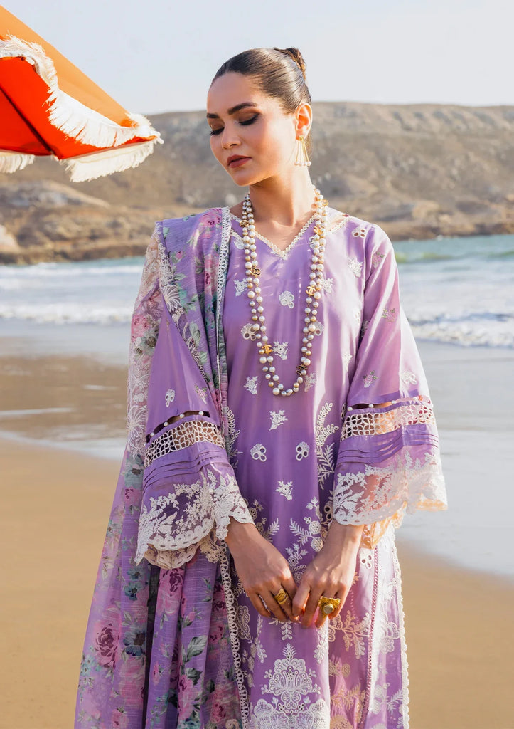 Elaf X Hania Aamir Hai Kuch Festive Lawn – EHK-02A Banafsha