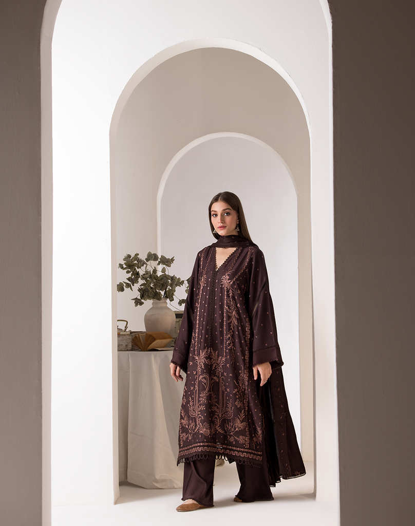 Sobia Nazir Winter with Shawl – Design 2B