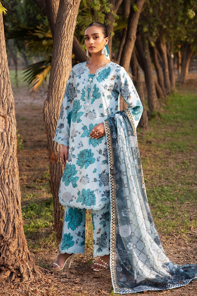 Alizeh Sheen Lawn Prints – AF-PL-6019-Bluet