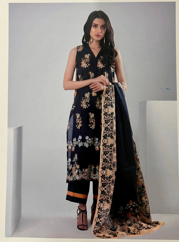 Khaadi 3Pc Suit - ASL22201B