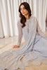 Azure Ensembles Luxury Chiffon Formals – Sky Serenity