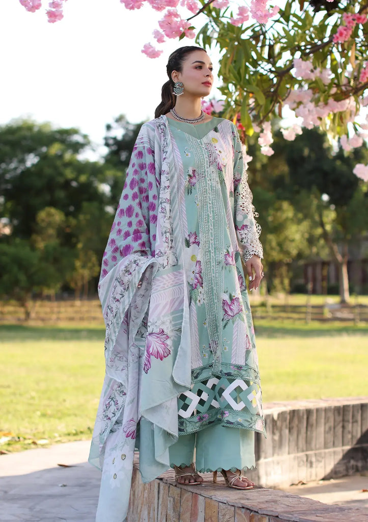 Elaf Prints Chikankari Lawn – ECK-05B CELESTIAL