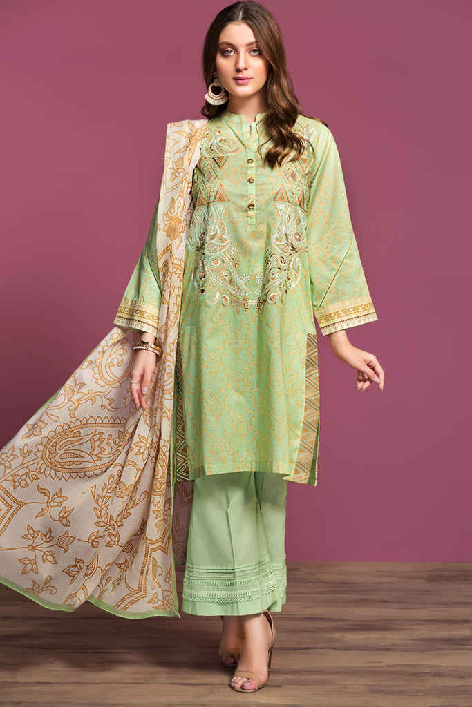 Nishat Linen Lawn – 3 Piece - Printed Suit - 42001084-R