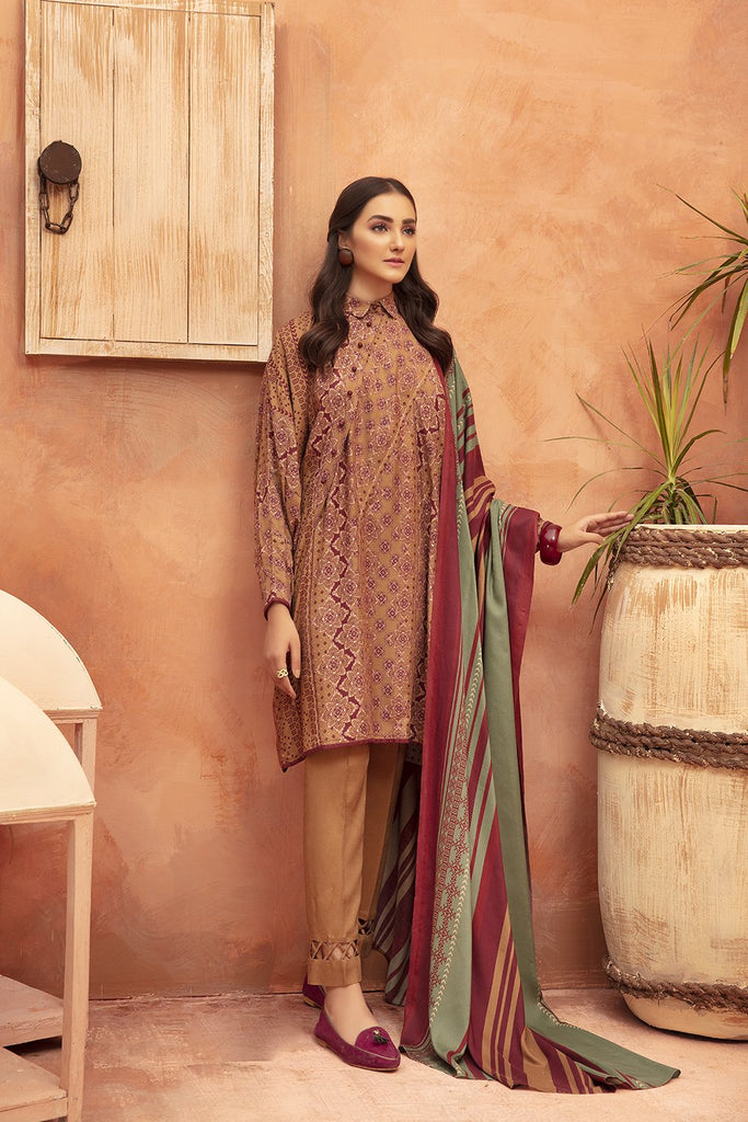 Nishat Linen Lawn – 3 Piece - Printed Suit - 42003720-R