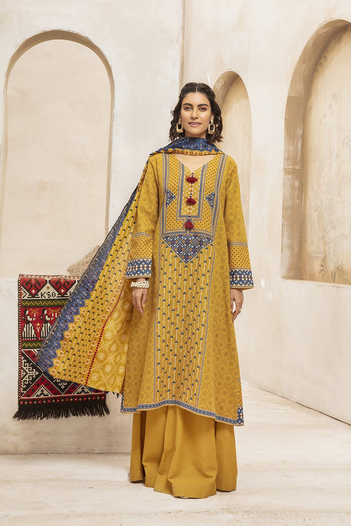 Nishat Linen Lawn – 3 Piece - Printed Suit - 42003734-R