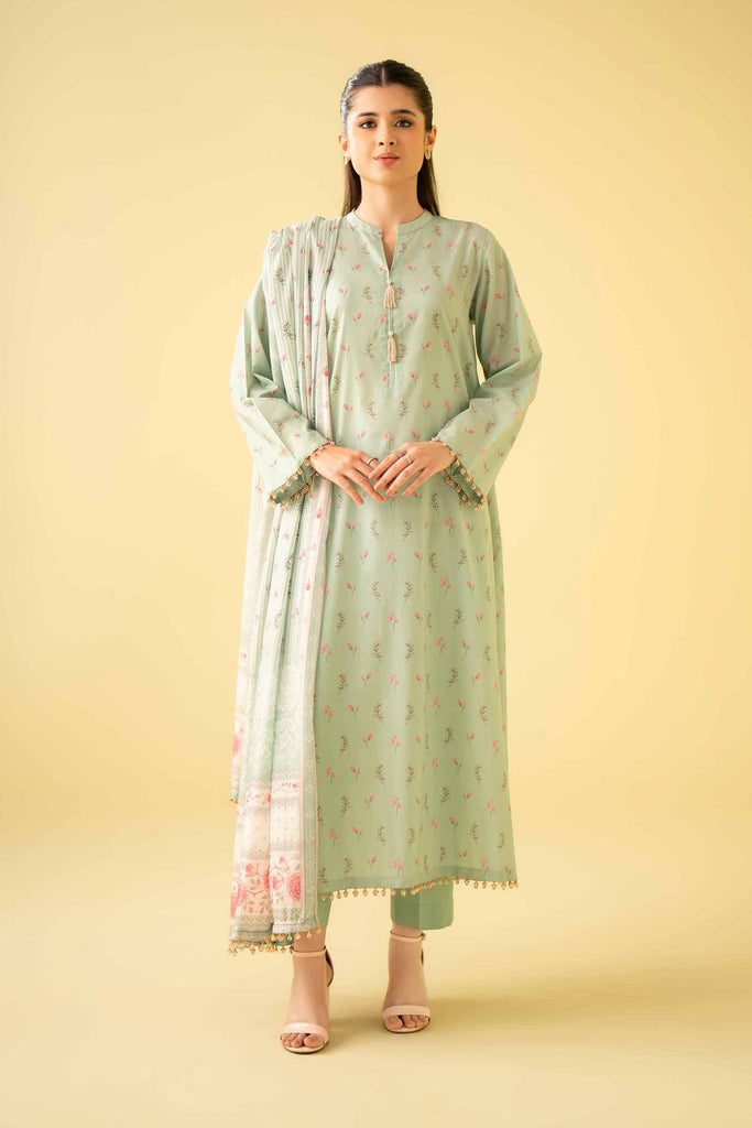 Nishat Linen Spring/Summer Lawn – 2 Piece - Printed Suit - 42401578