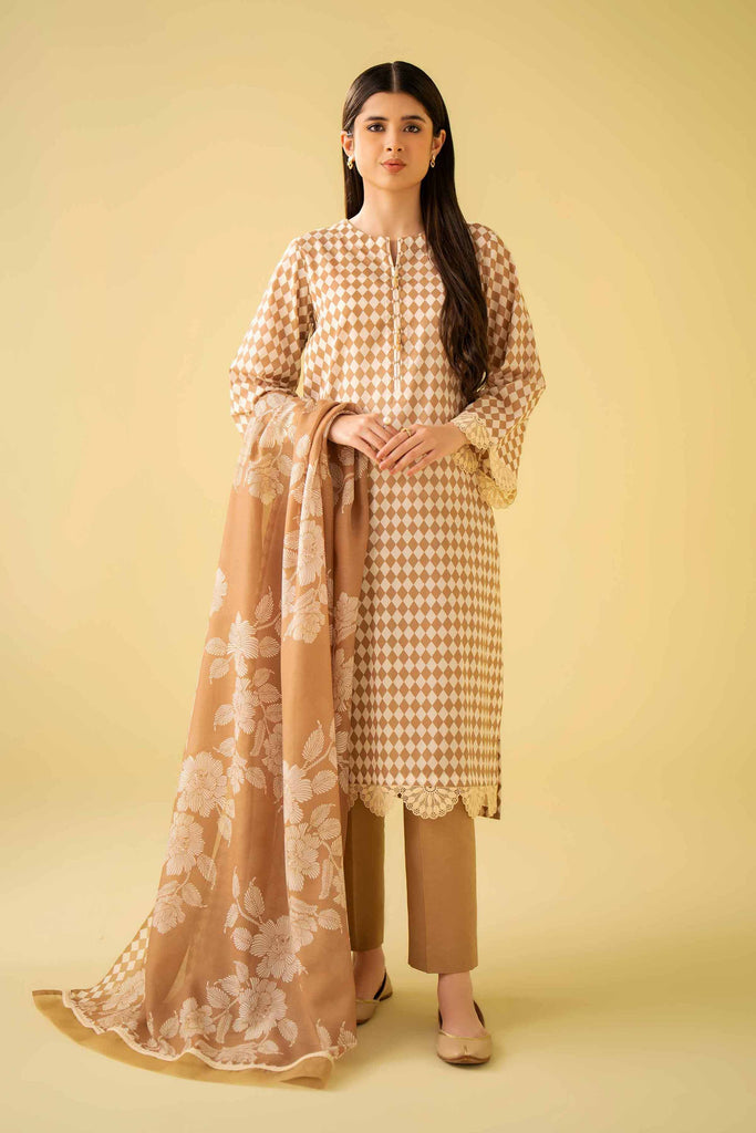 Nishat Linen Spring/Summer Lawn – 2 Piece - Printed Suit - 42401585