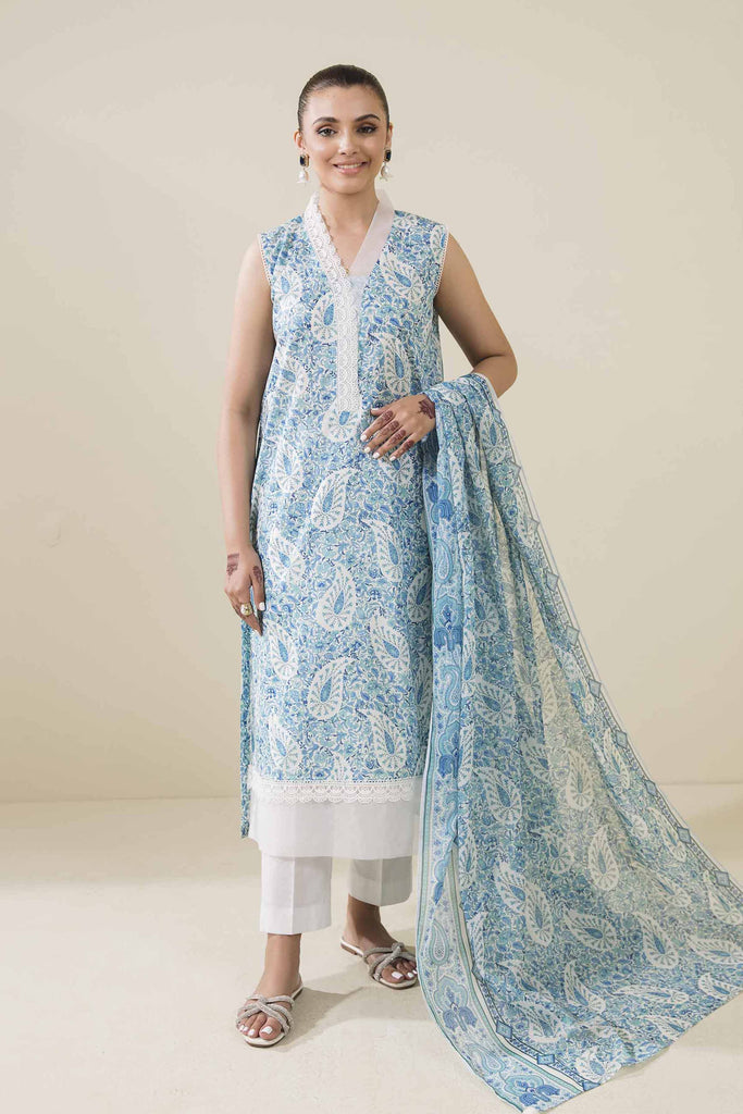 Nishat Linen Spring/Summer Lawn – 2 Piece - Printed Suit - 42401595