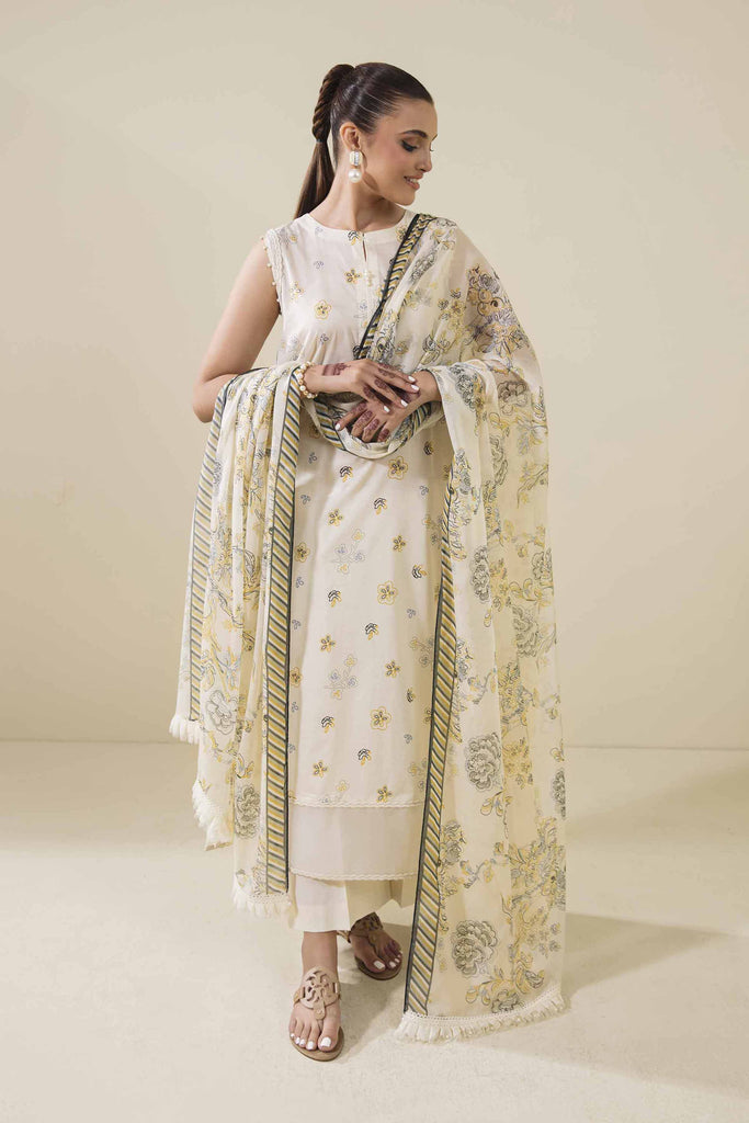 Nishat Linen Spring/Summer Lawn – 2 Piece - Printed Suit - 42401596