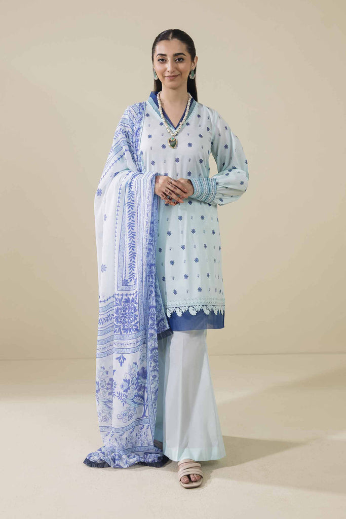 Nishat Linen Spring/Summer Lawn – 3 Piece - Printed Suit - 42401658