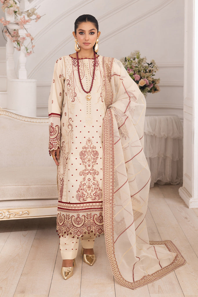 Freesia Mira Lawn by Maryum N Maria – BEHNAZ - FS50098