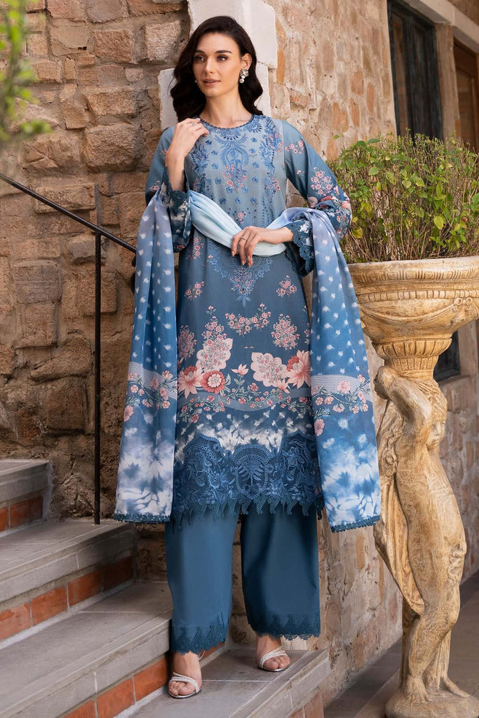 Afrozeh Damask The Holiday Edit Lawn – Seraphina A