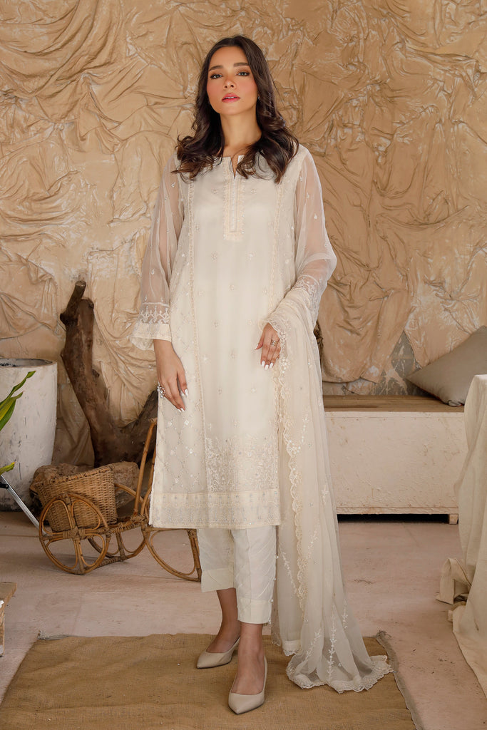 LSM Lakhnay Pret/Stitched – Embroidered Chiffon LG-IZ-0026