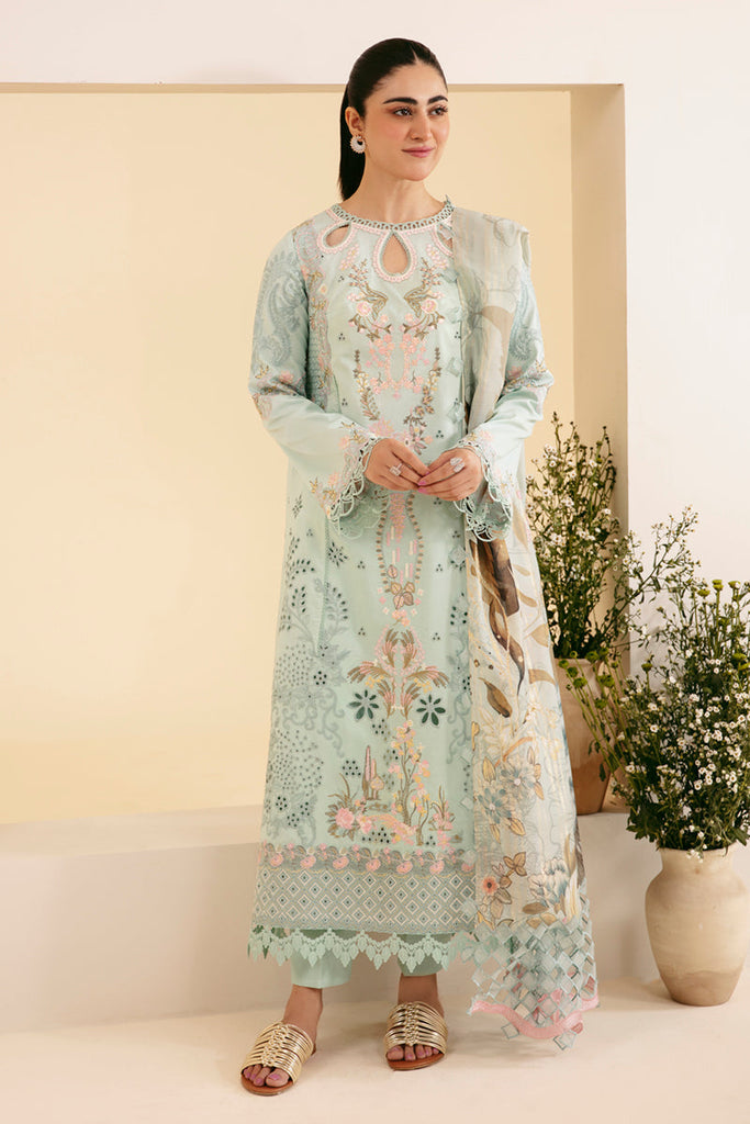 Qalamkar Qlinekari Chikankari Lawn – SQ-06  AFROZEH