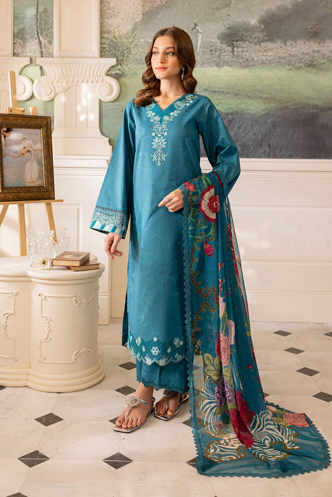 Farasha Spring/Summer Seraya Lawn  – Periwinkle