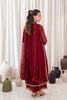 Azure Ensembles Luxury Chiffon Formals – Wine Scarlet