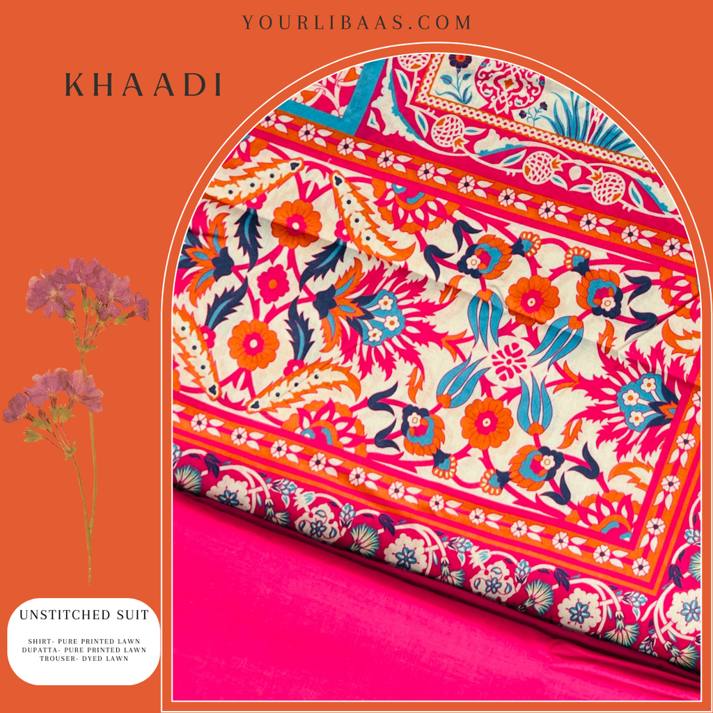 Khaadi Printed Lawn- D- 04