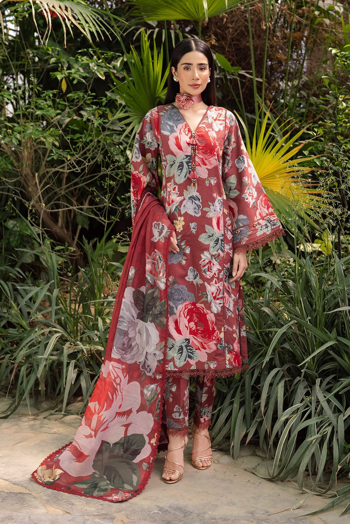 Alizeh Sheen Lawn Prints – AF-PL-6017-Petunia