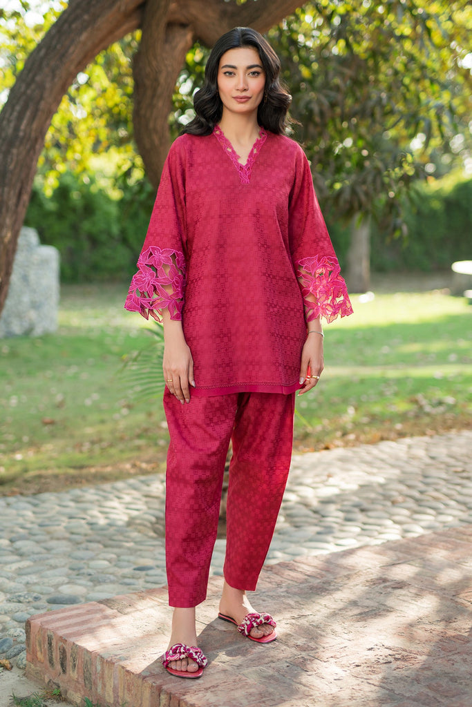 Sahar Stitched RTW Core Co-Ords – Magenta Muse SSFT-RK-V1-03