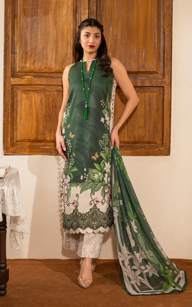 Asifa & Nabeel Meraki Vintage Lawn – Anngan (MVL25-05)