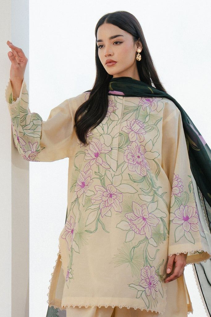 Zara Shahjahan Coco Lawn – BLOOM-1B