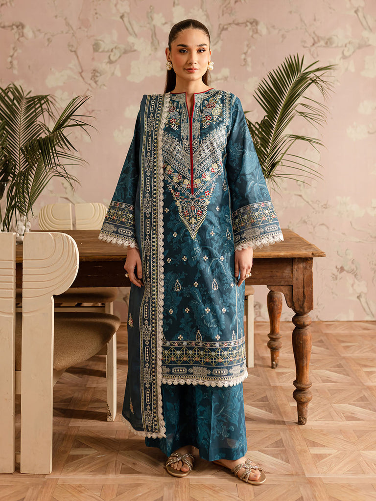 Mahnur Leila Printkari Lawn Edit – LP - 11